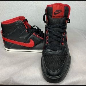 Nike Delta Force Red and Black Size 10.5